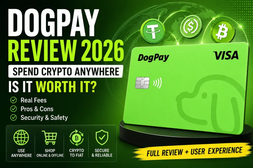 DogPay virtual card review — crypto and fiat payment platform for digital nomads and global users